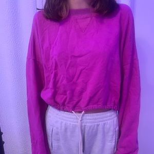 DARK PINK NORDSTROM SWEATER